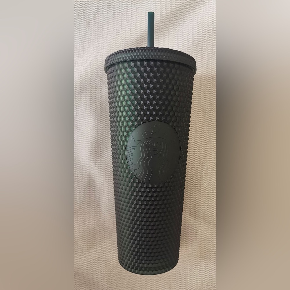 Venti dark green Starbucks cup 24 oz
